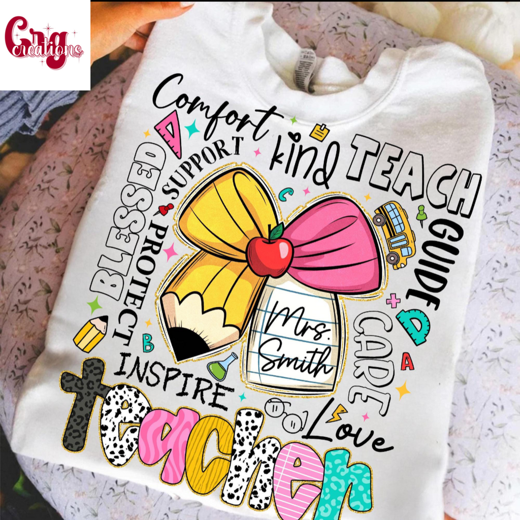 Custom Teacher shirt