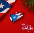 Puerto Rico flag Can cooler opener keychain