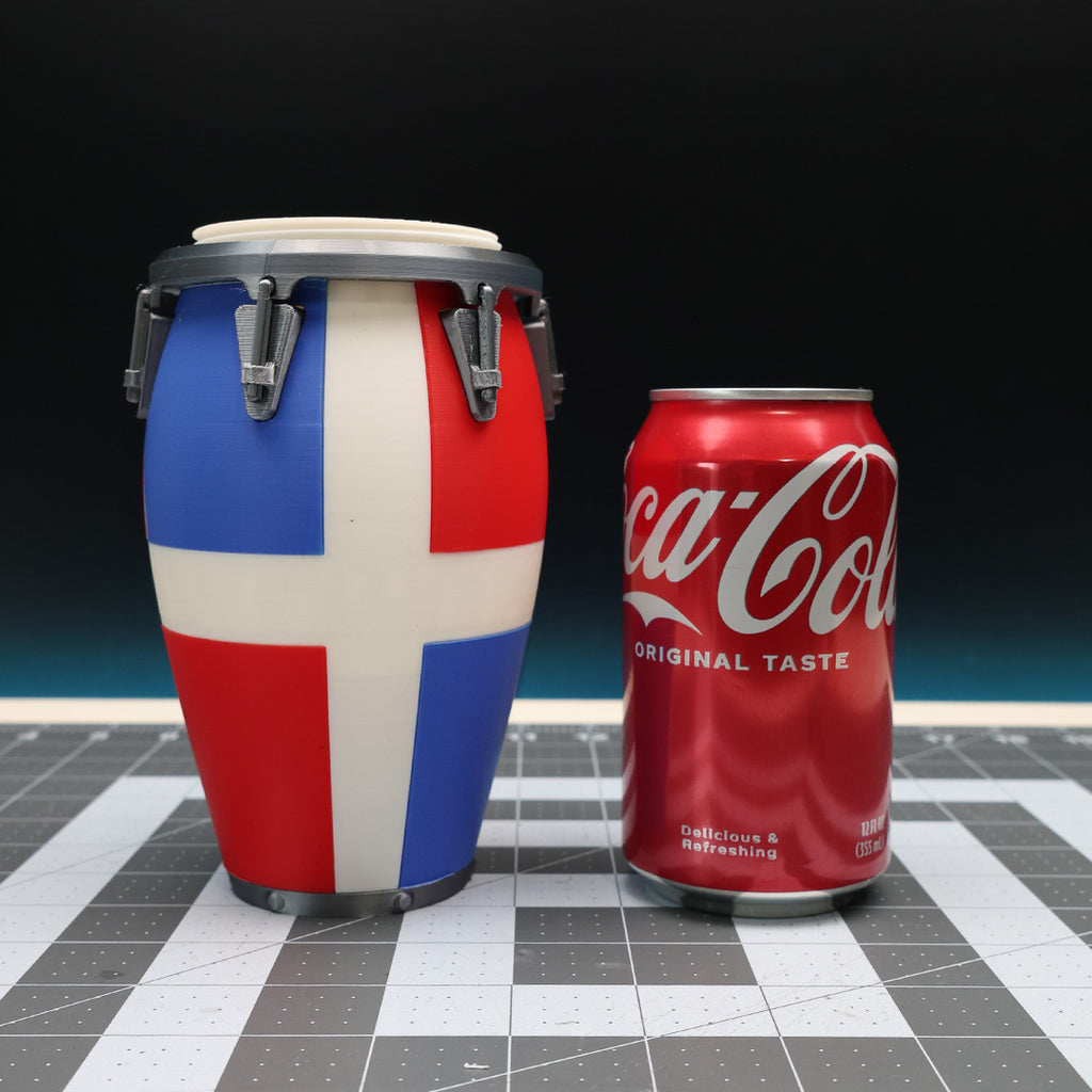 Conga can holder