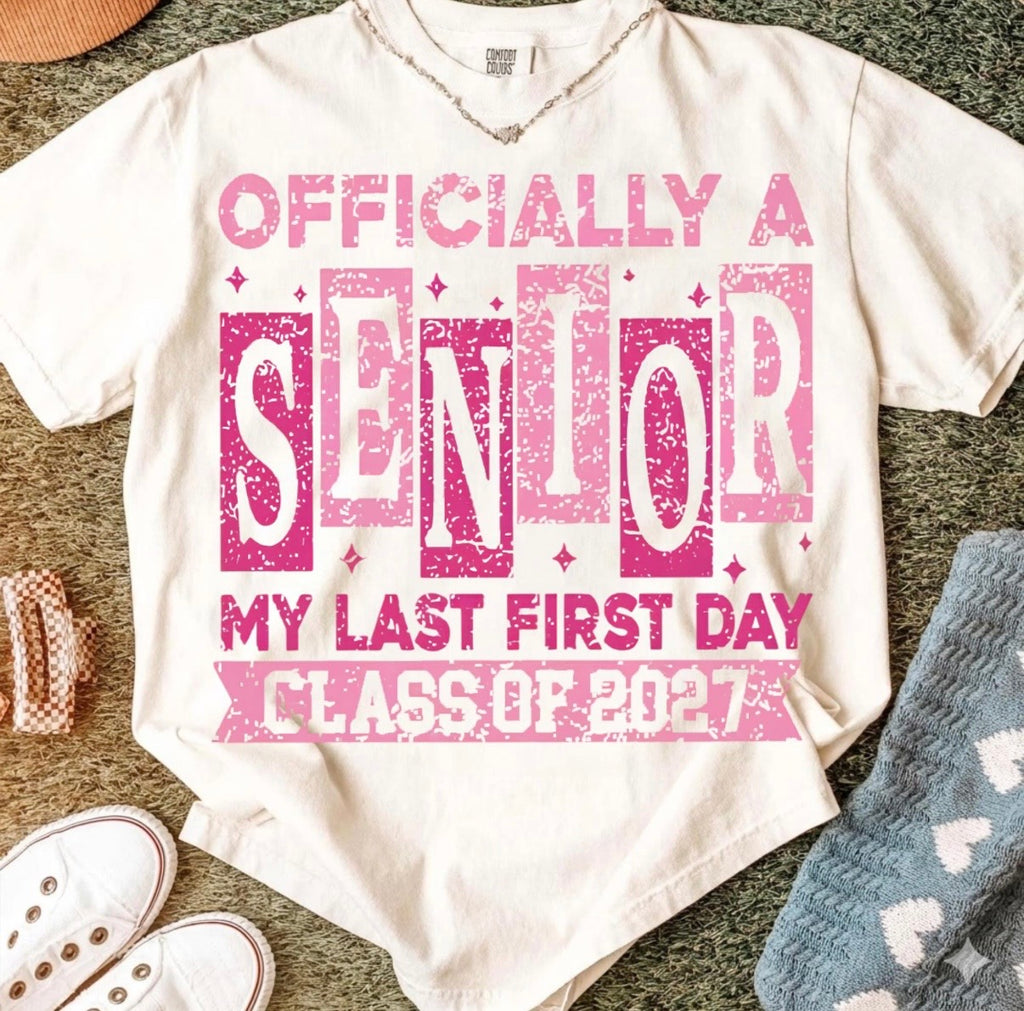 Officially a Senior