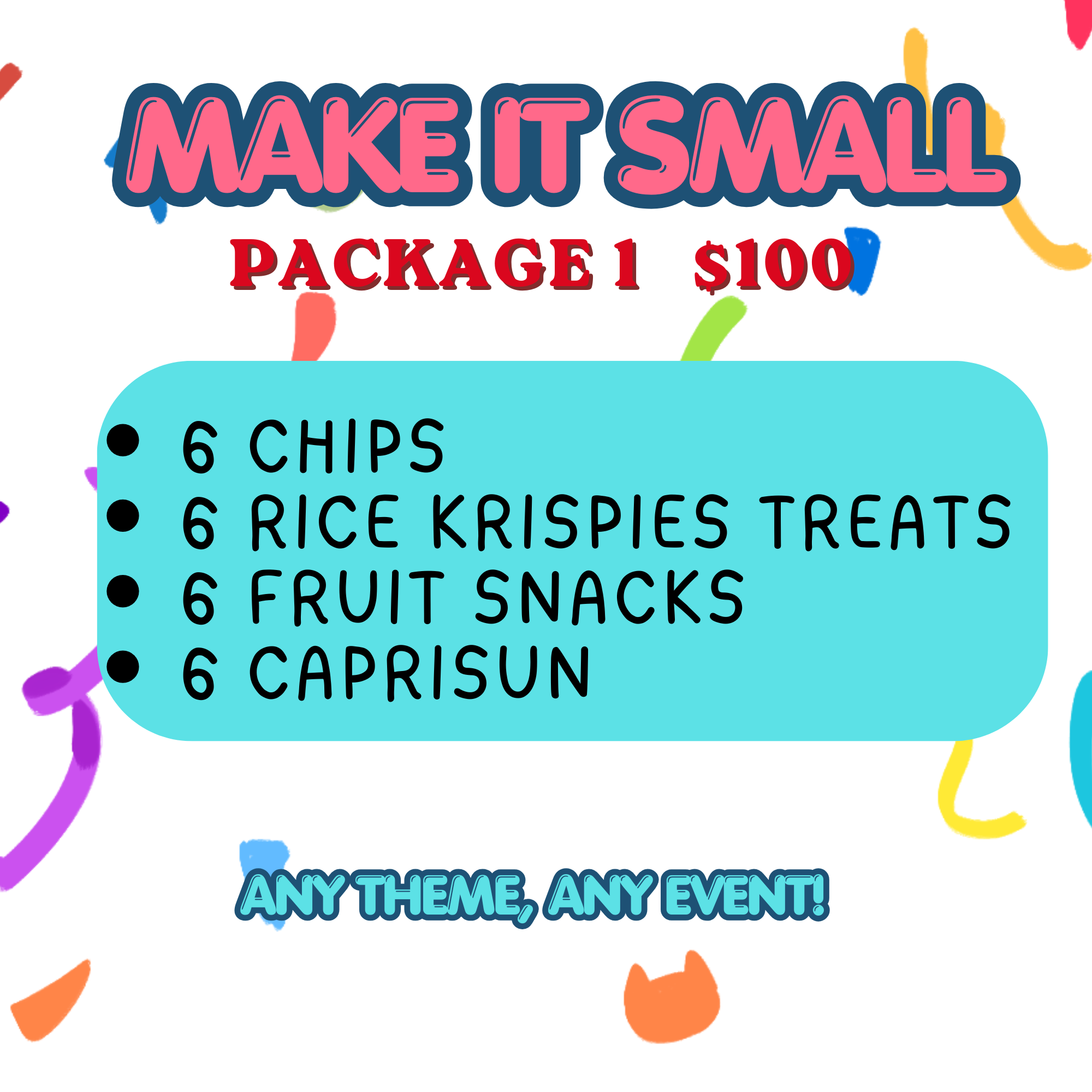 Small party packages