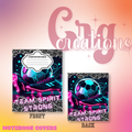 Team Spirit Strong notebook cover
