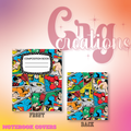 Super heroes notebook covers